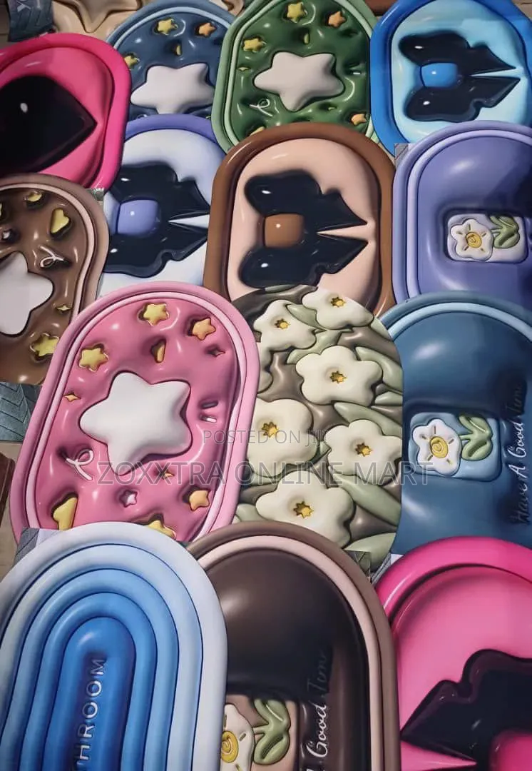 Oval 3d Absorbent Footmat
