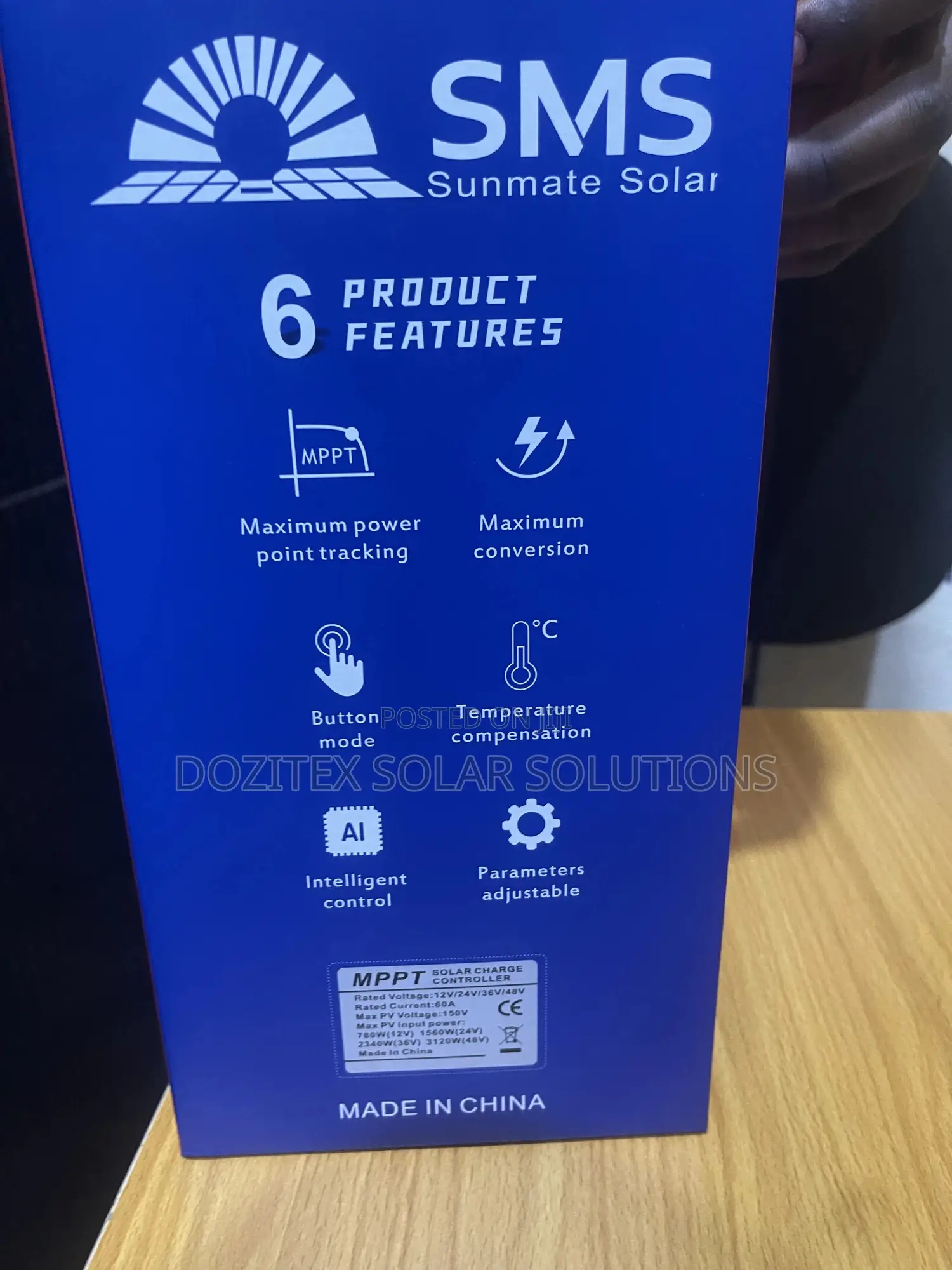 SMS MPPT Solar Charger Controller