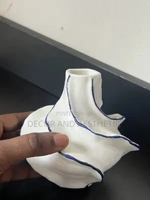 White Vase (With Flower to Match)