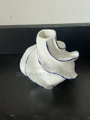 White Vase (With Flower to Match)