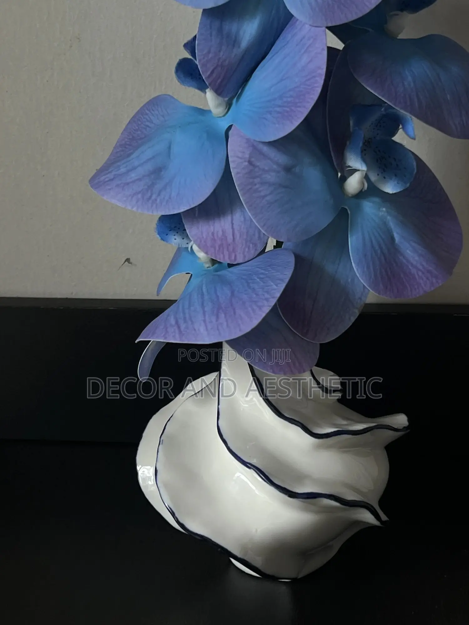 White Vase (With Flower to Match)
