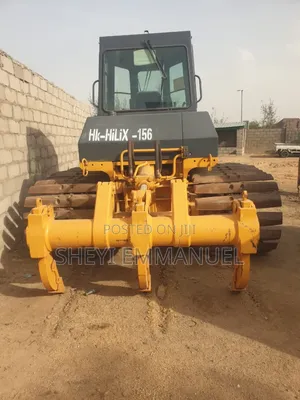 Bulldozer and Excavator