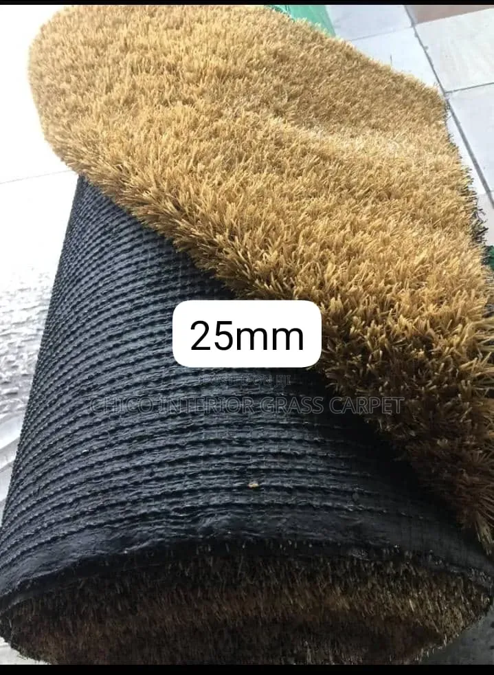 Beige Color Artificial Grass