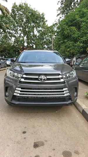 Toyota Highlander XLE 4x4 V6 (3.5L 6cyl 8A) 2018 Gray