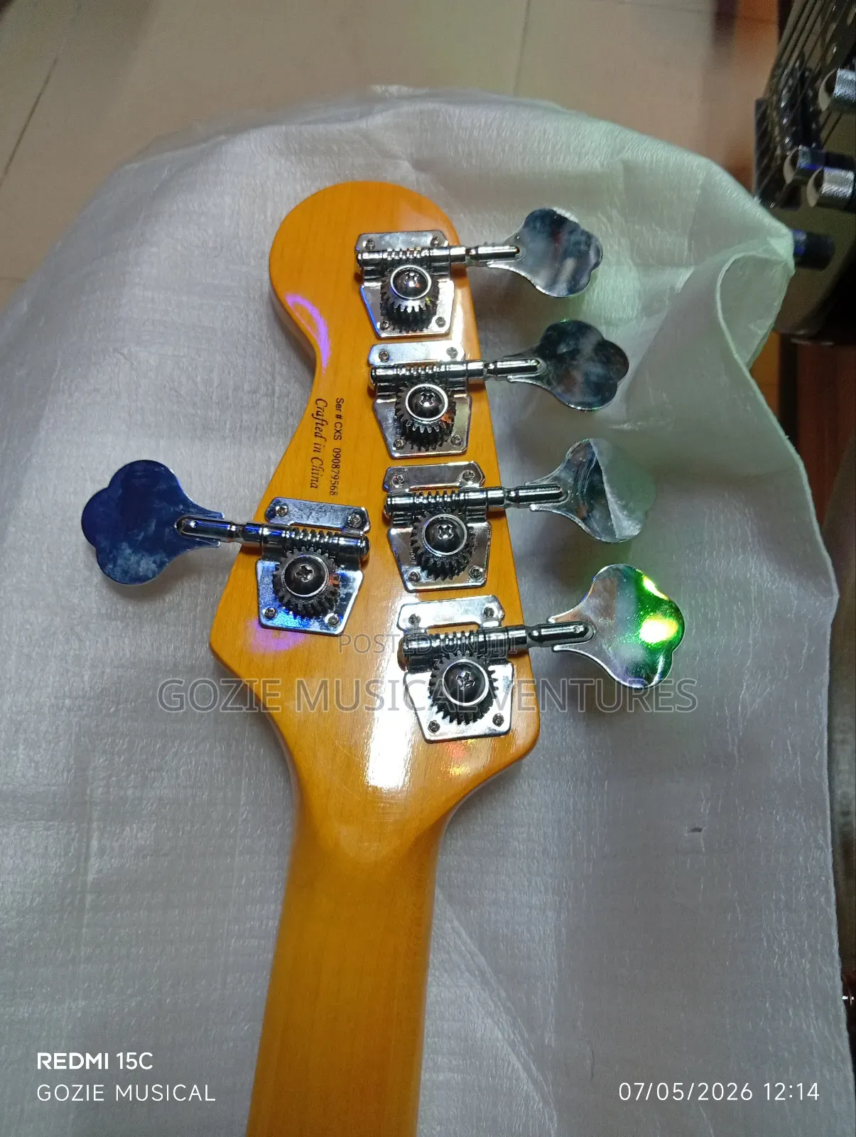 Squier by Fender P Bass Guitar Five String Active Bass Guitar