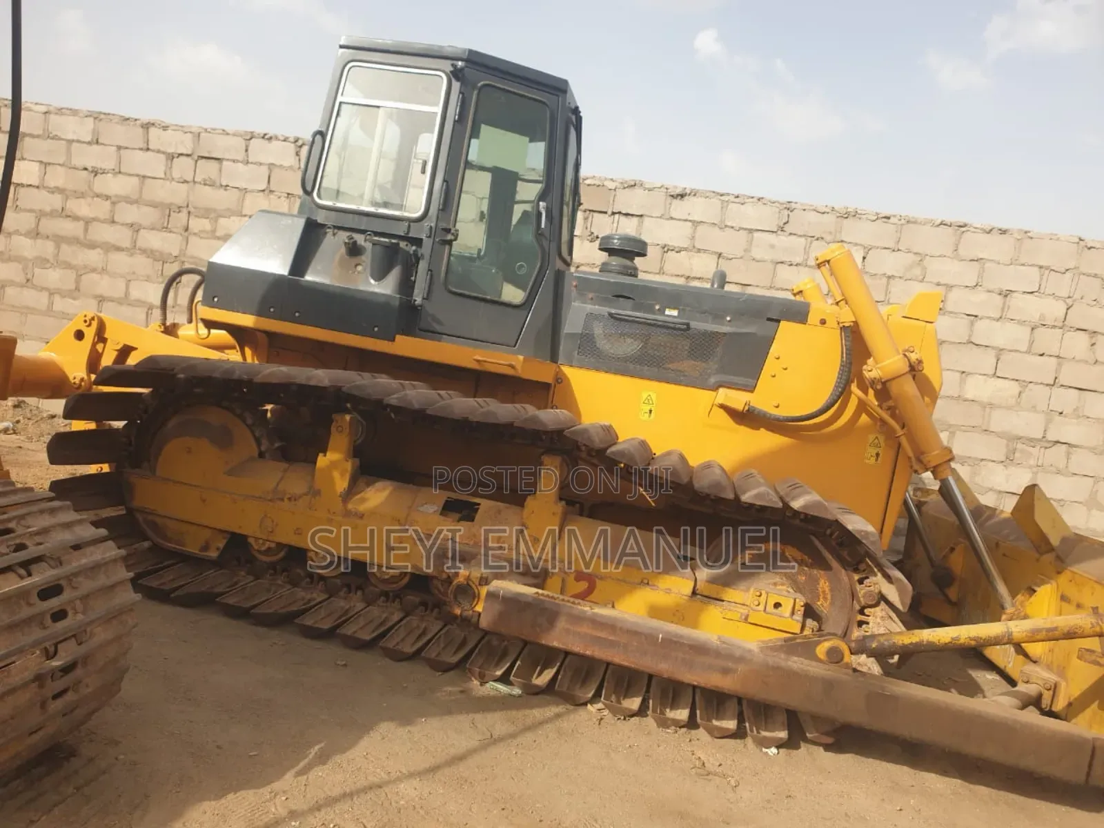 Bulldozer and Excavator