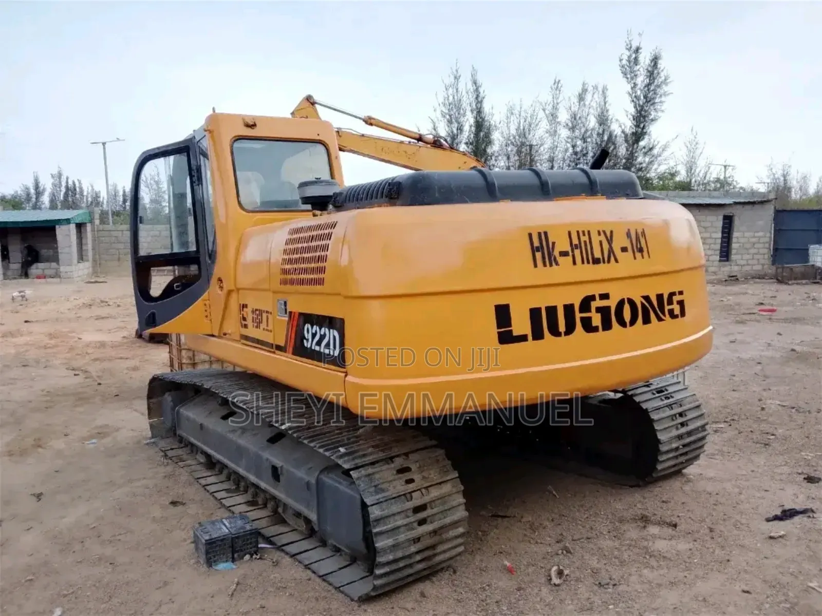 Bulldozer and Excavator