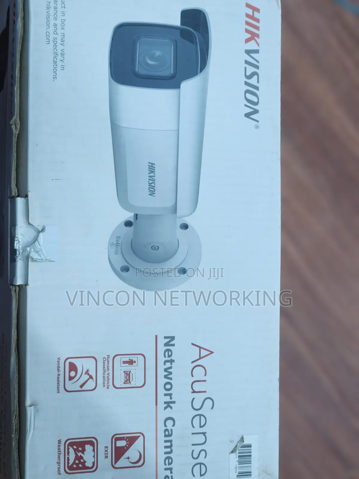 Hikvision Acusense Exir Varifocal Bullet Camera
