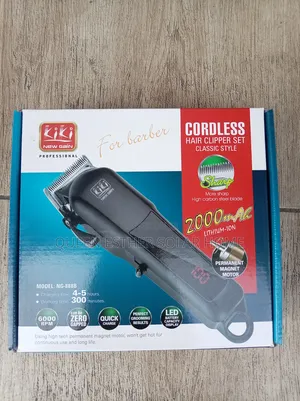 Rechargeable Hair Clipper With High Cutting Power and Speed