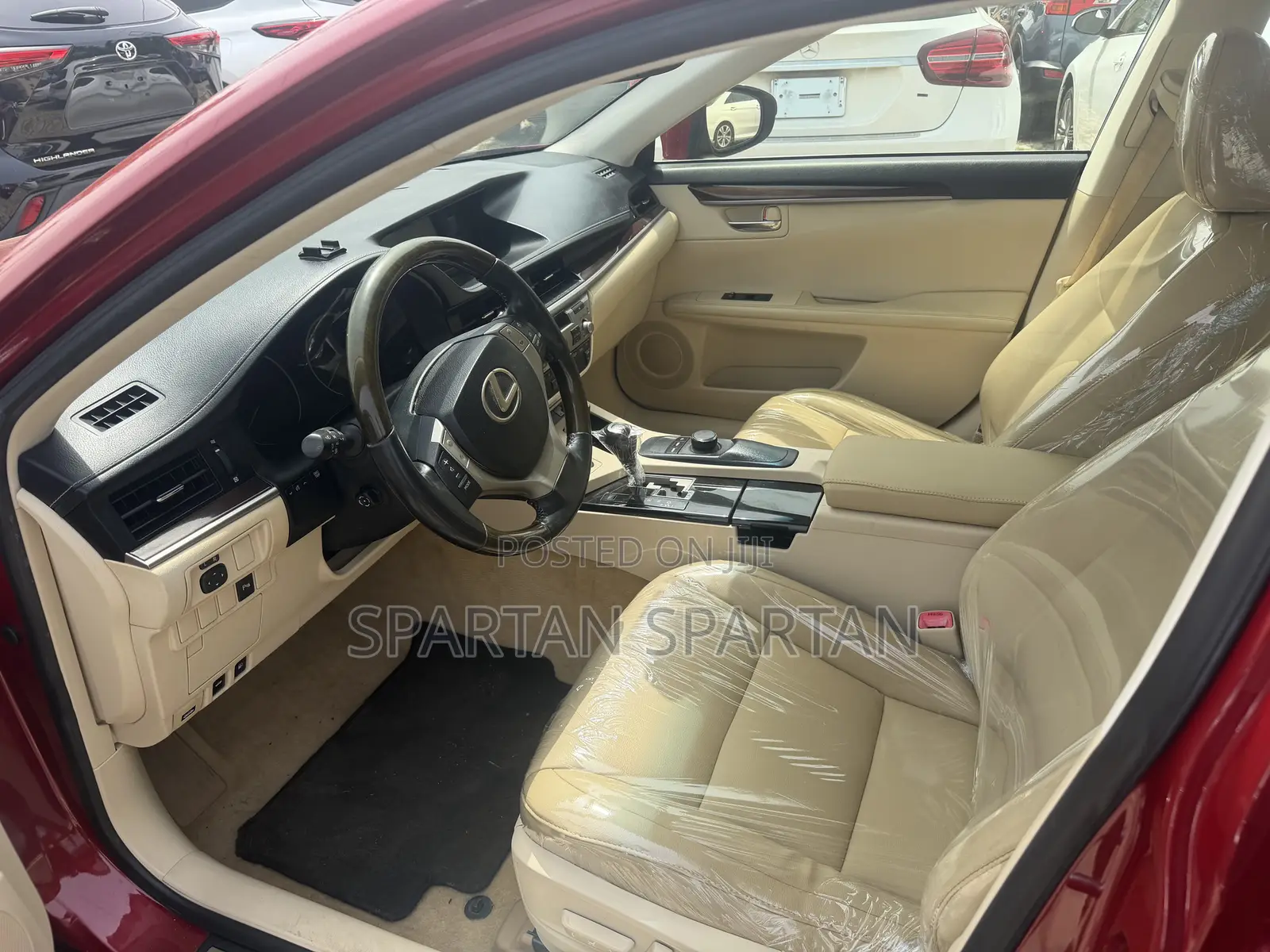 Lexus ES 2013 Red