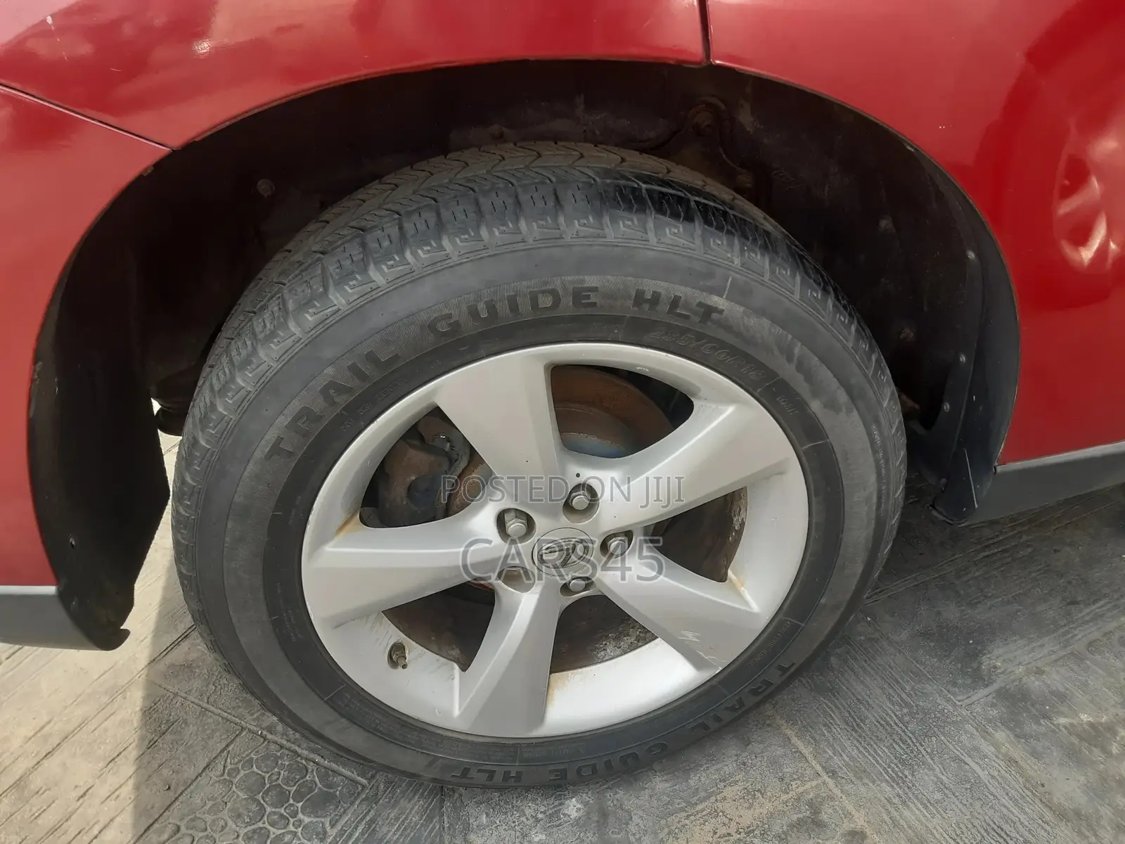 Lexus RX 2010 Red