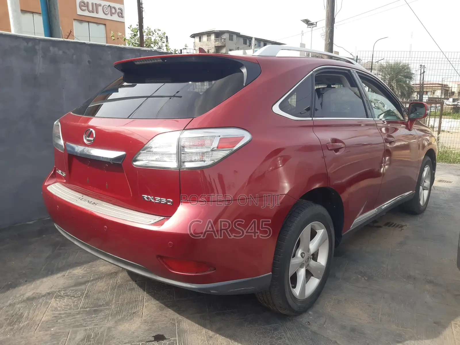 Lexus RX 2010 Red