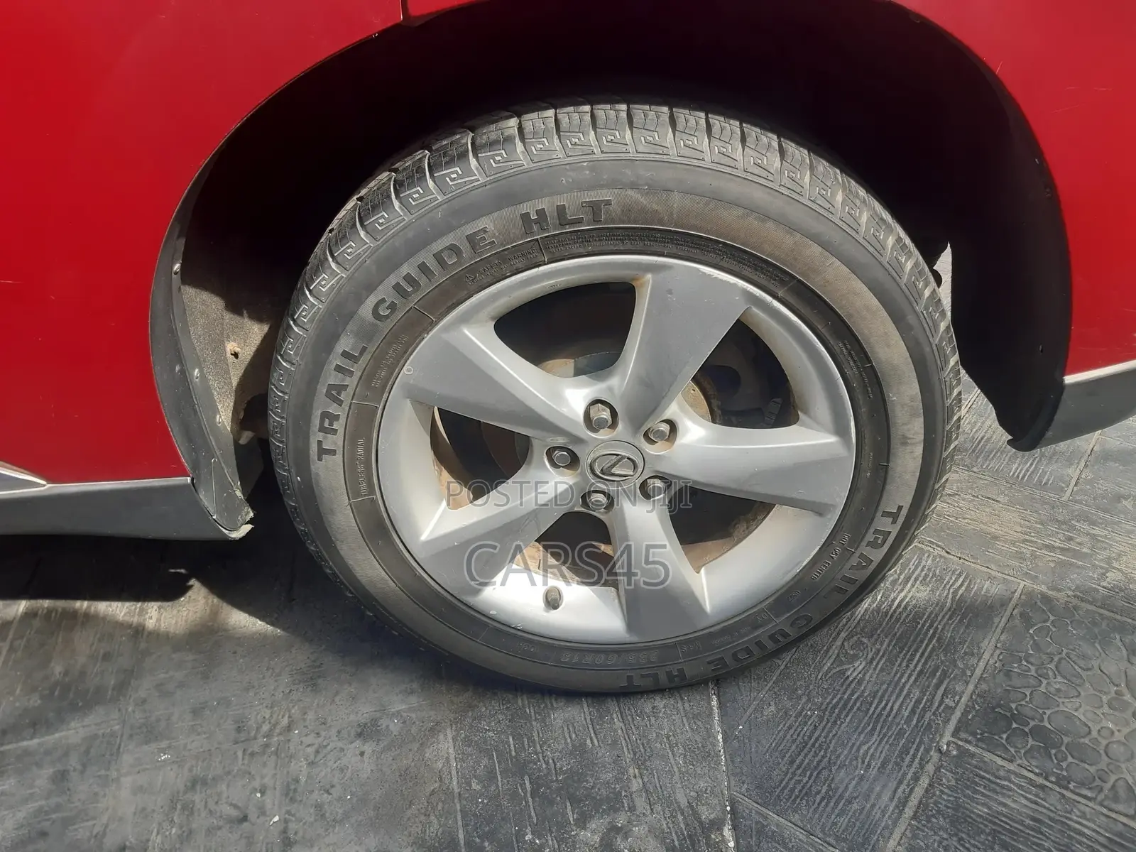 Lexus RX 2010 Red
