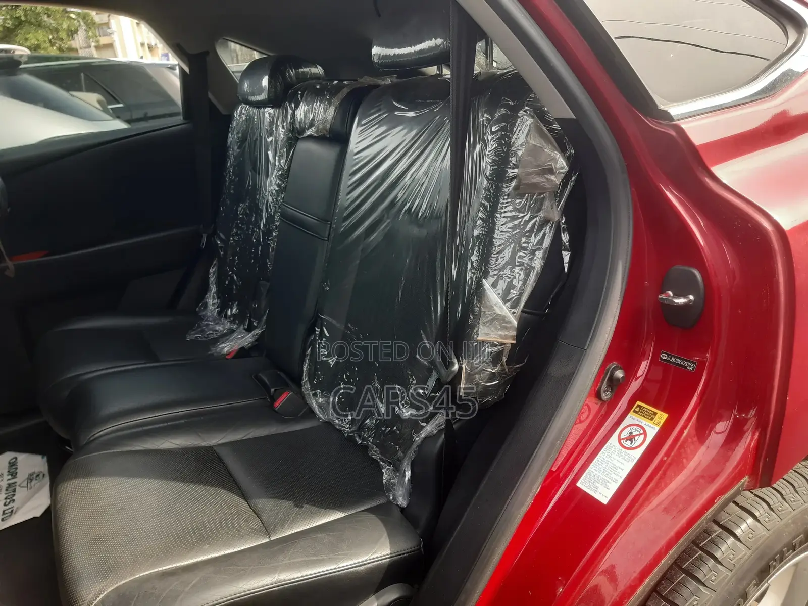 Lexus RX 2010 Red