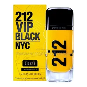 Carolina Herrera 212 Vip Black Cab Limited Edition Edp 100ml