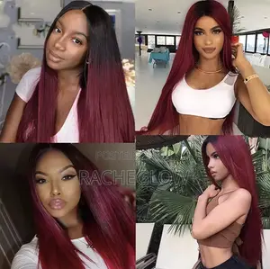 14" Bone Straight Human Hair Wig - ₦ (Akobo Ibadan)