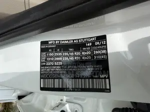 Mercedes-Benz GLK-Class 2013 White