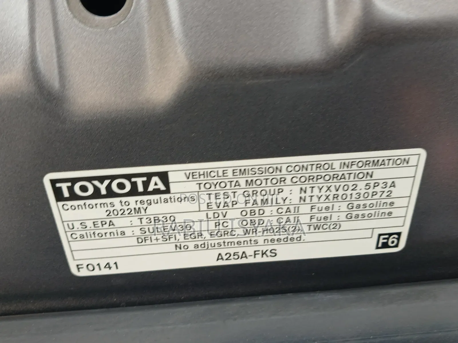 Toyota Camry 2022 Gray