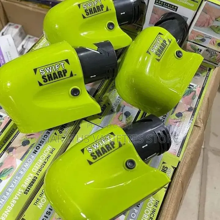 The Incredible Cordless Motorized Knife Sharpener