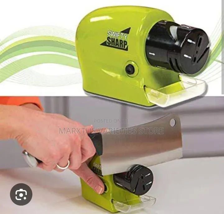 The Incredible Cordless Motorized Knife Sharpener