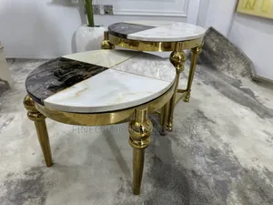 Mosaic Gold Tv Bench