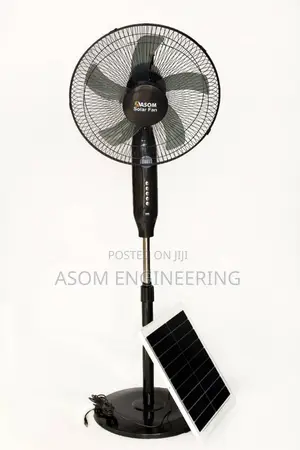 Original Asom Solar Fan - 12hrs Working Time
