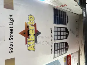 The Alberto 2400w Solar Street Light
