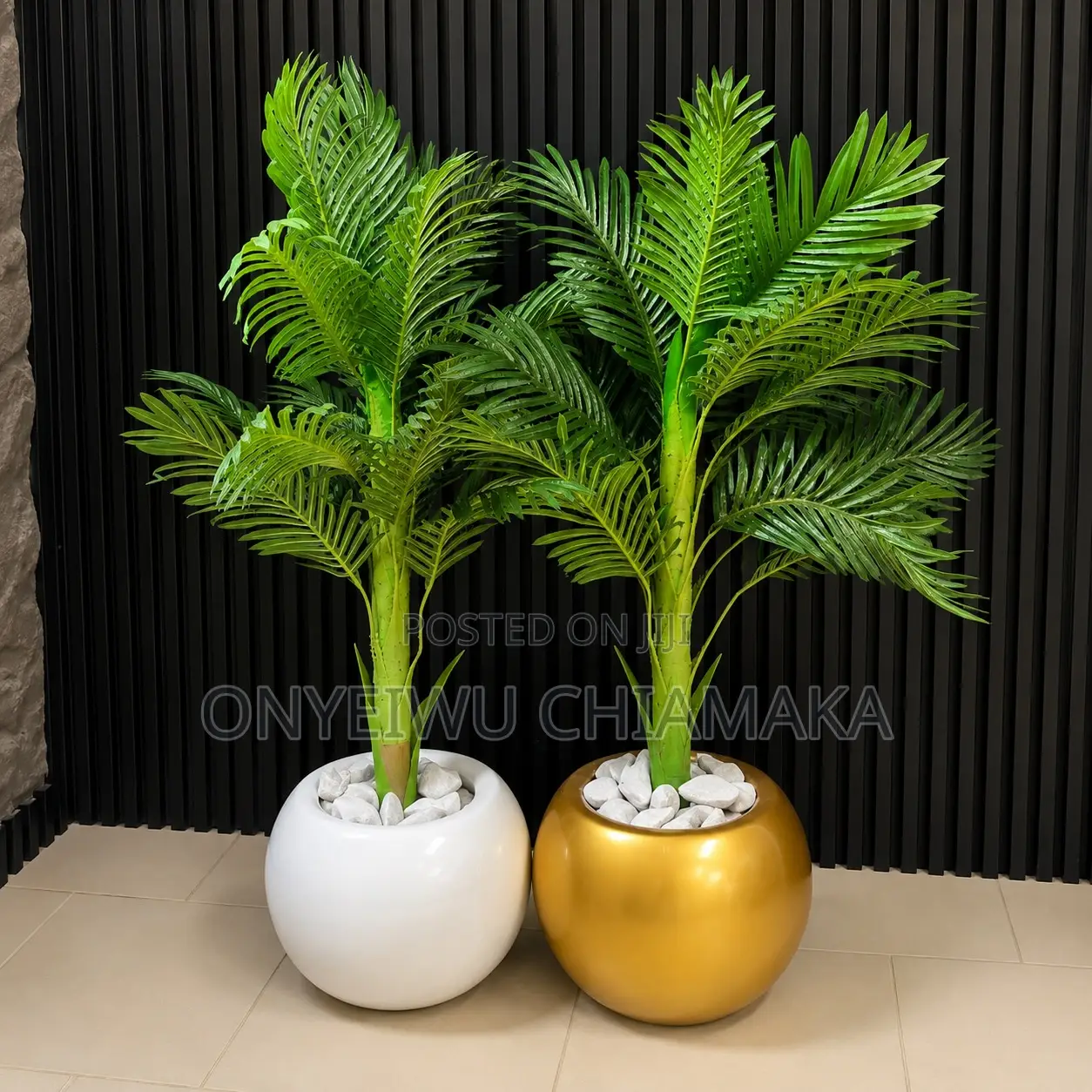 Artificial Palm Plant Decor