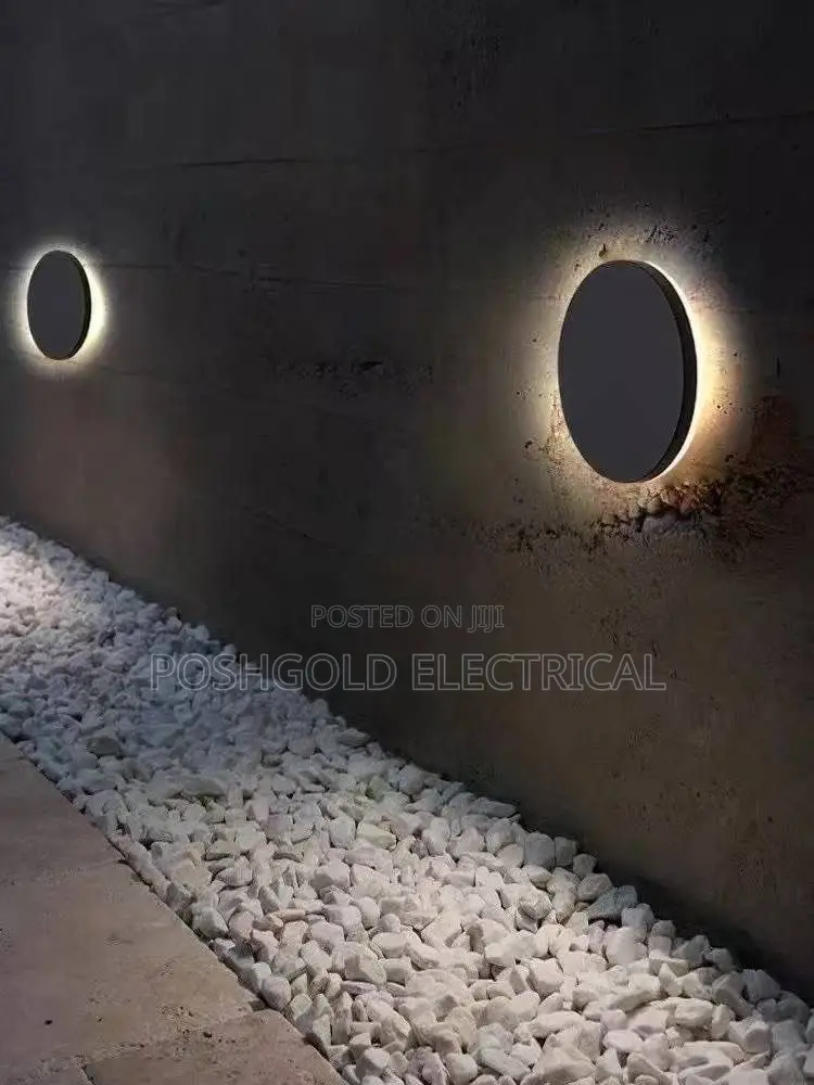 Round Halo Wall Light