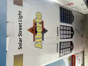 Alberto 2400w Solar Street Light With High-Efficiency Mono Panel