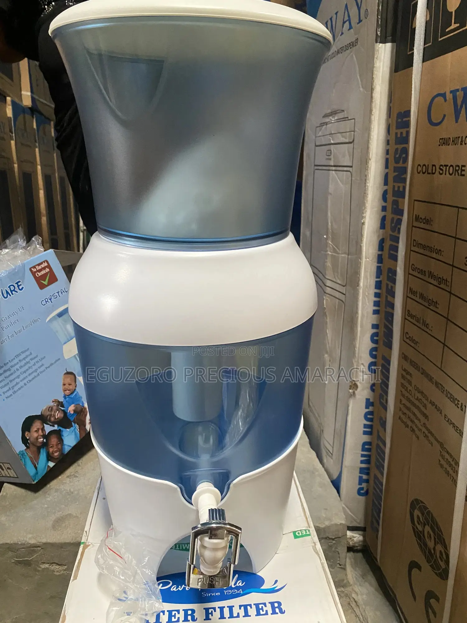 16l Drink Pure Crystal Water Purifier