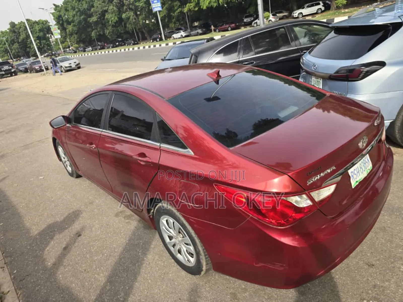 Hyundai Sonata 2013 Red