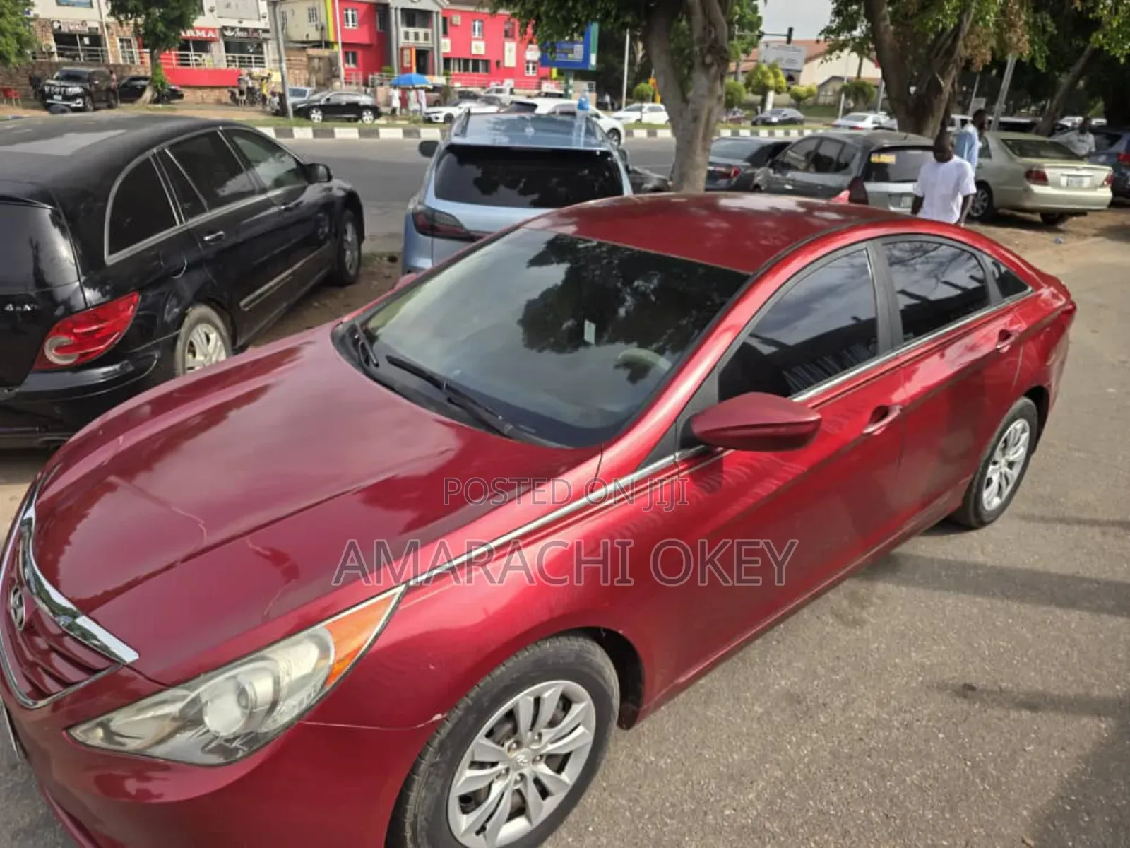 Hyundai Sonata 2013 Red
