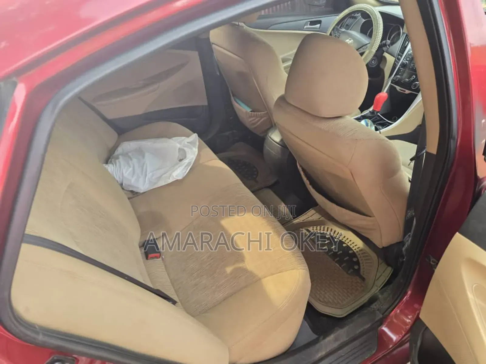 Hyundai Sonata 2013 Red