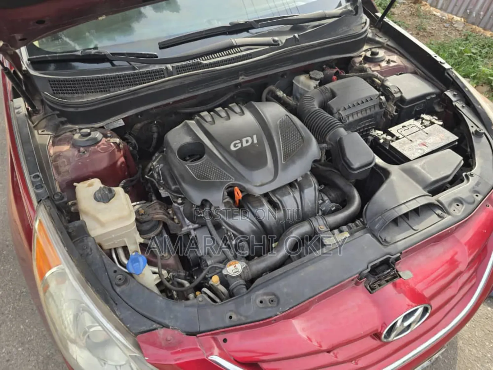 Hyundai Sonata 2013 Red