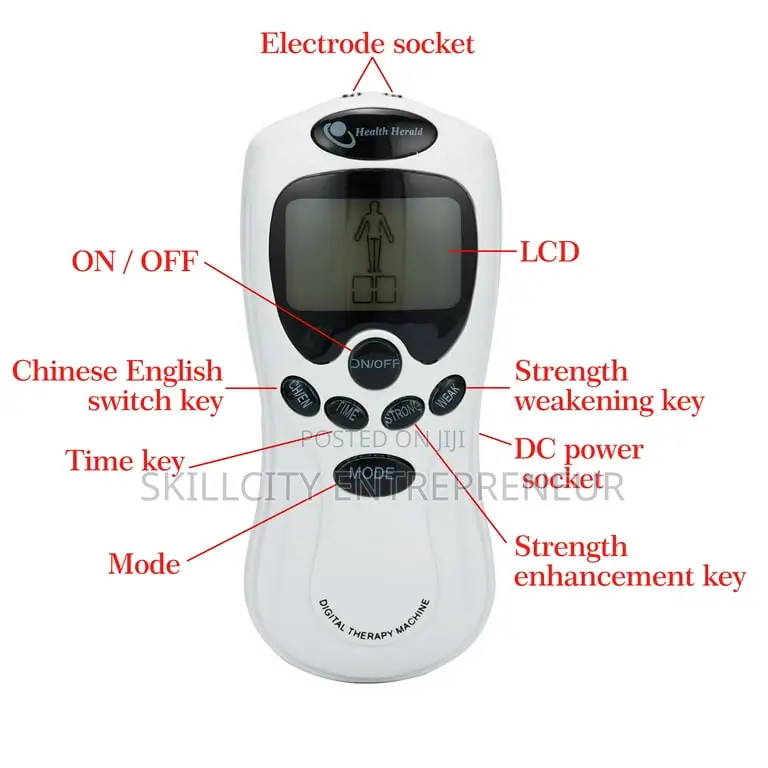 Electronic Pulse Massager Muscle Stimulator Tens