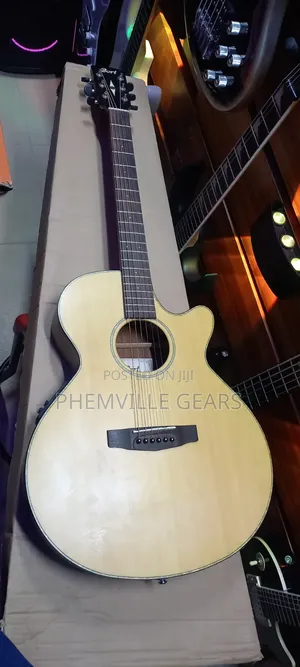 Uk Used Cort Semi Acoustic Guitar