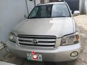 Toyota Highlander 2003 Silver