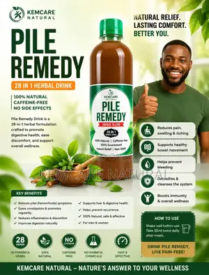 28-in-1 Kemcare Natural Pile Herbal Drink Rectum Elastricity