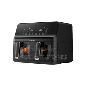 Hisense Air Fryer 8l 2700w Dual Basket H08bk2s1