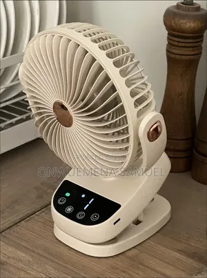 Usb Rechargeable Automatic Rotating Fan