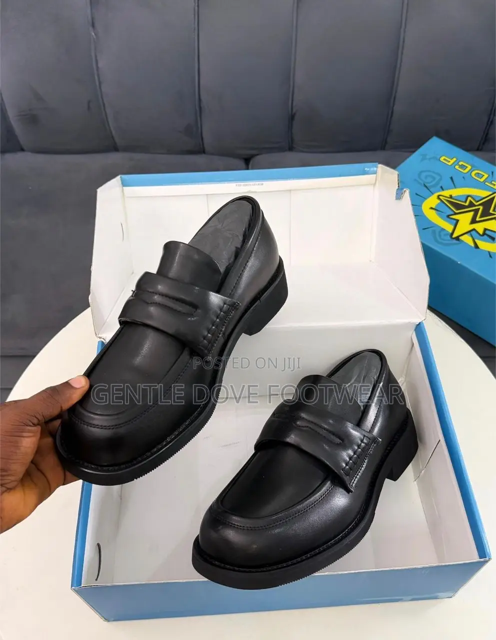 FCDP Leather Loafers