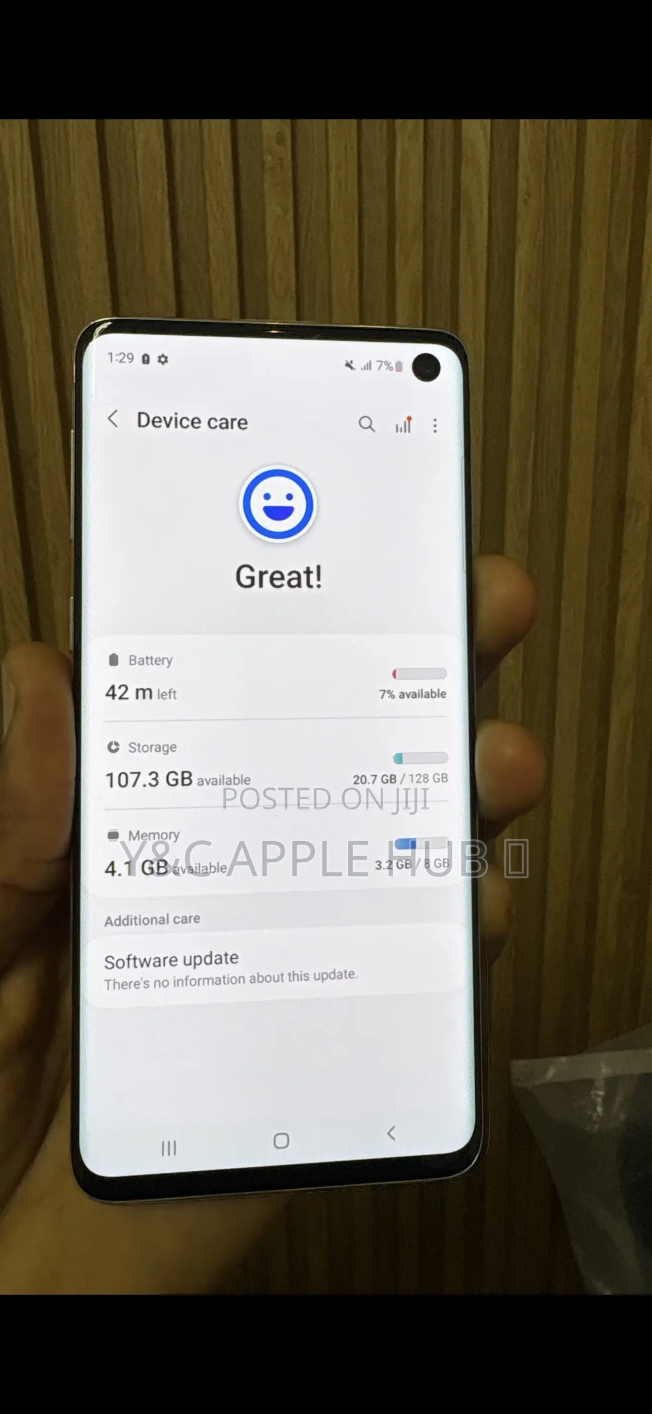 Samsung Galaxy S10 128 GB White