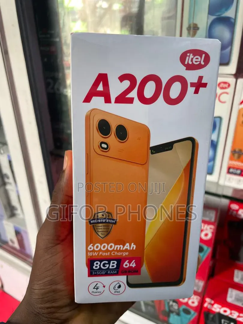 New Itel A200+ 64 GB