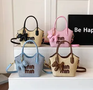 New Trendy Lettered Handbag, Single Shoulder Crossbody Bag,