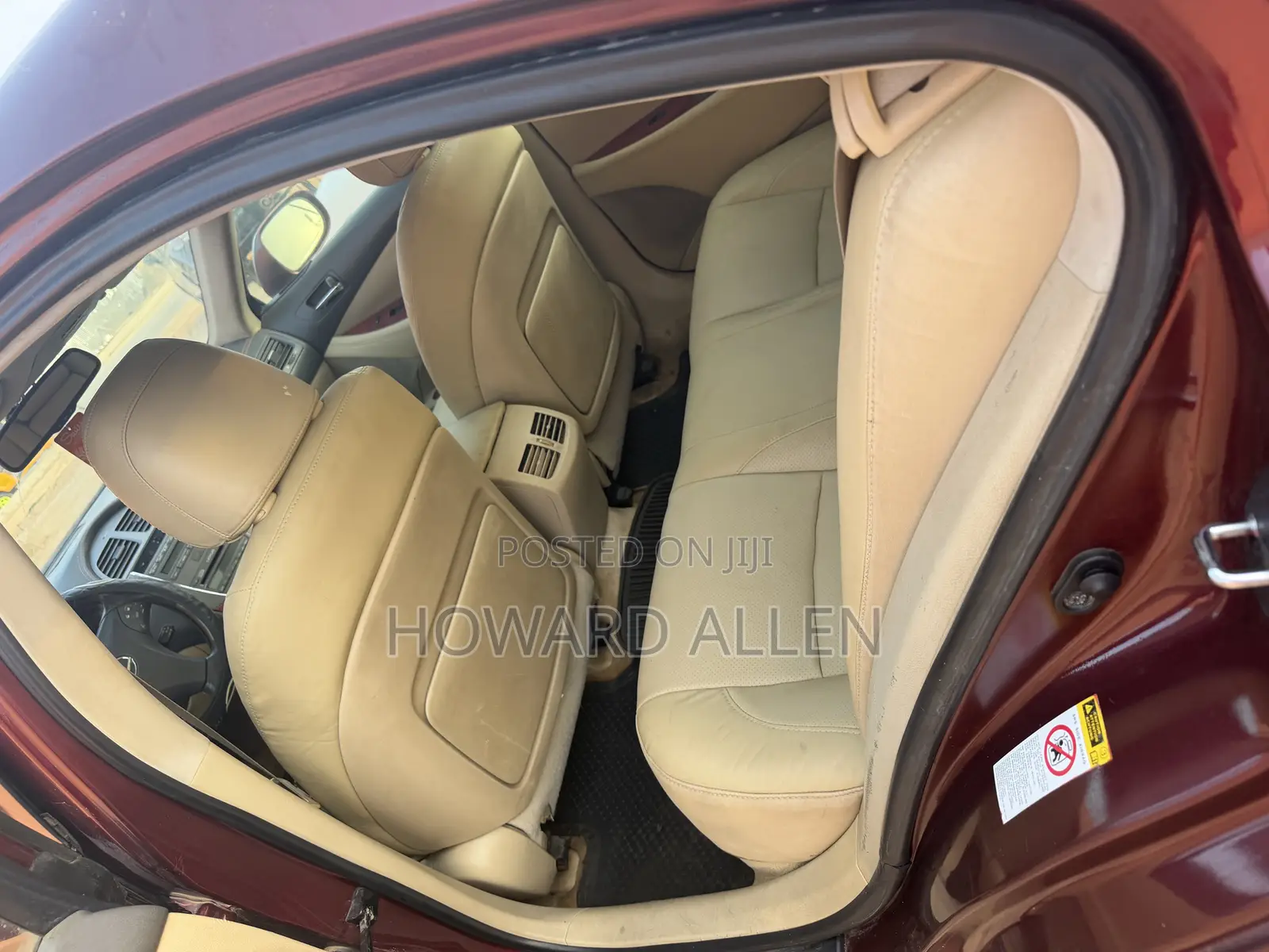Lexus ES 350 2009 Red