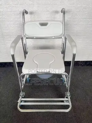Commode Wheelchair (Shower/Toilet Chair With Wheels)