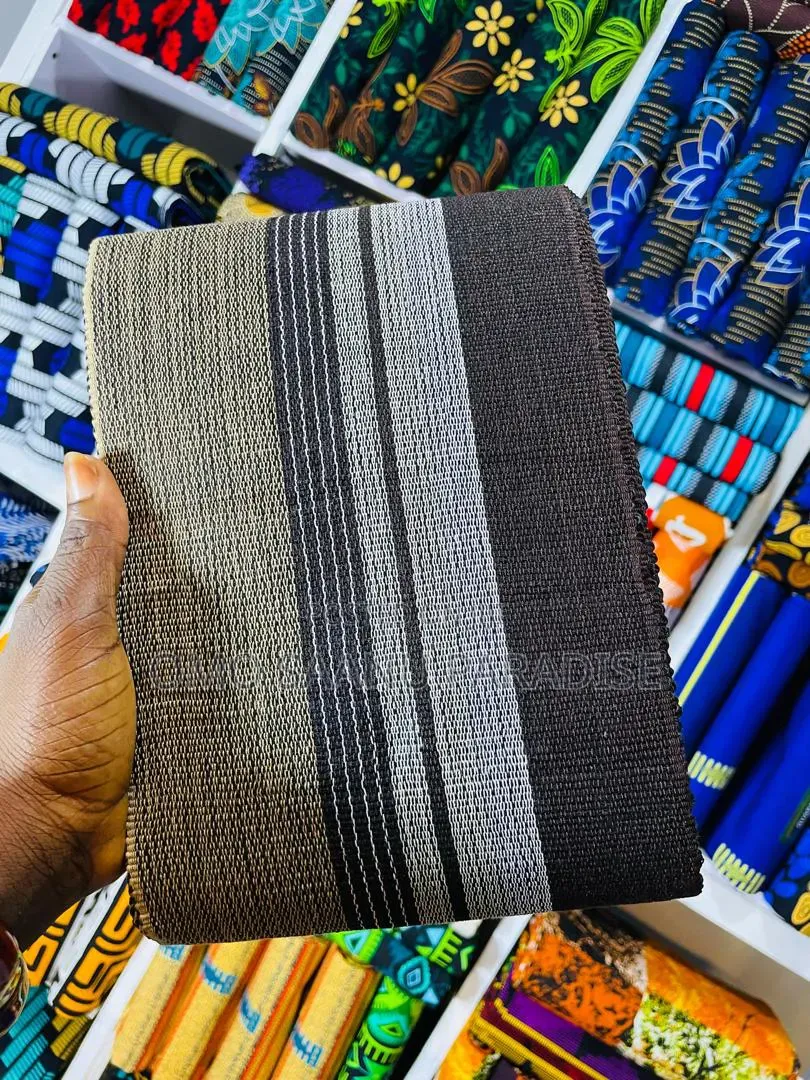 Colourful Stripe Aso Oke