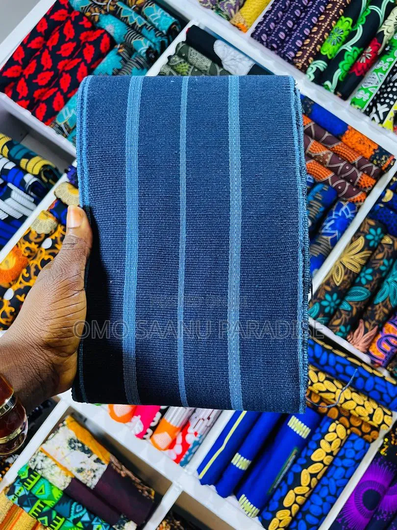 Colourful Stripe Aso Oke