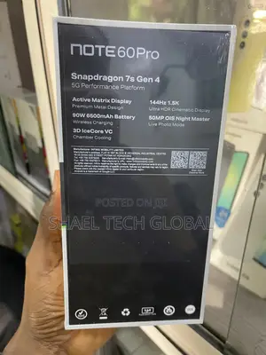 New Infinix Note 60 Pro 256 GB Orange